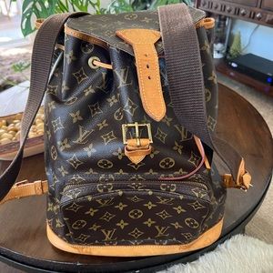 Louis Vuitton Monogram Montsouris GM Backpack 🔥🔥